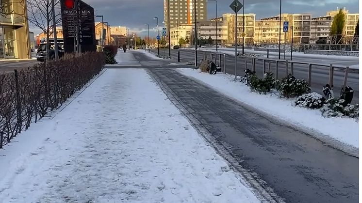 snöröjning Övägen
