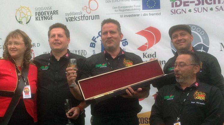 Nyslåede danmarksmestre i grill