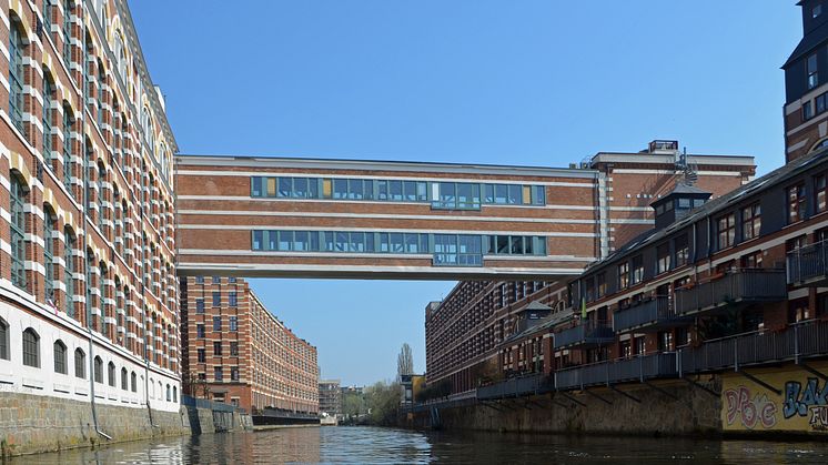 ehemalige Buntgarnwerke in Plagwitz an der Weißen Elster