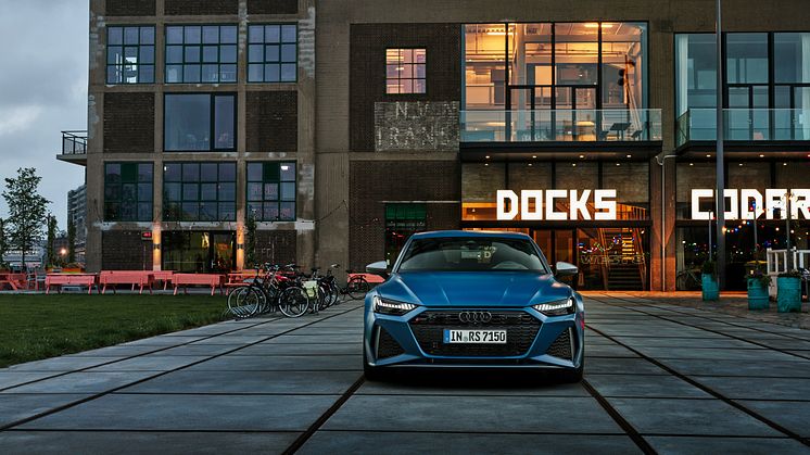 Audi RS 7 Sportback performance (Ascariblå mat)