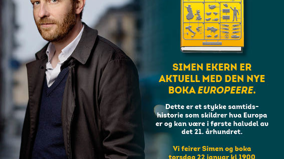 Simen Ekern med ny bok om krisen som har rammet Europa