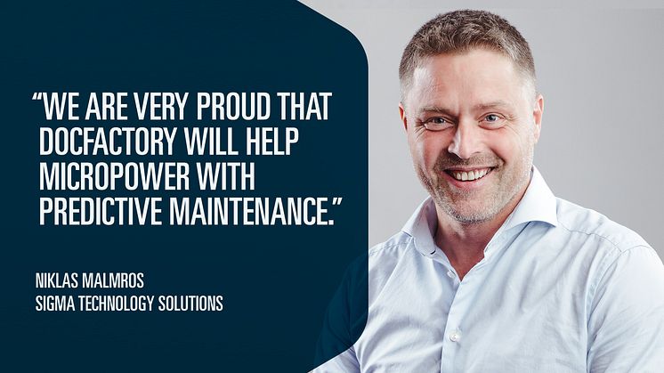 Micropower chooses Sigma to Develop Predictive Maintenance Solution
