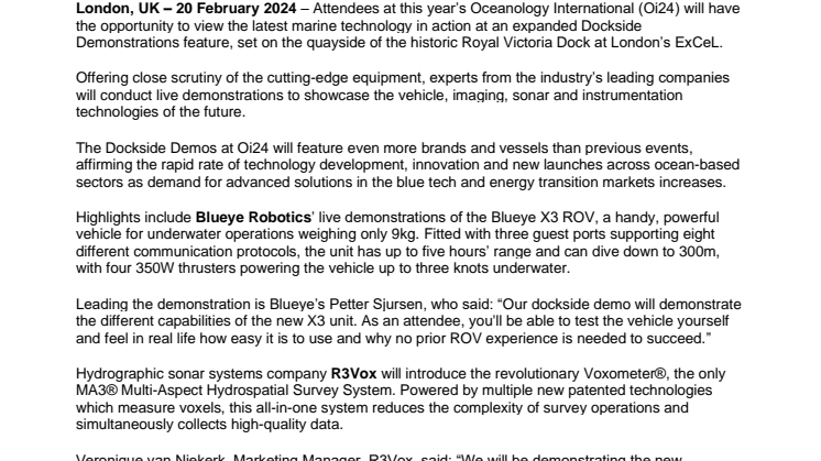 200224 - Oi24_PR_Oi24 Brings Technology to Life with Expanded Dockside Demos.pdf