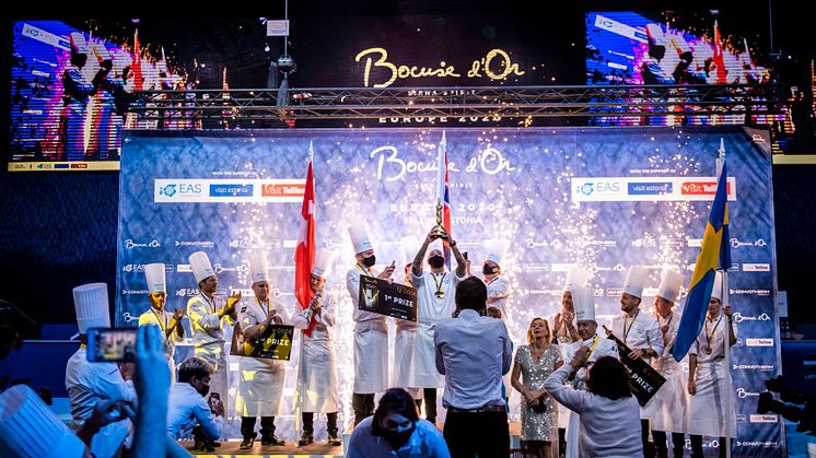 Boocuse D'or Europe 2020 Pallplacering