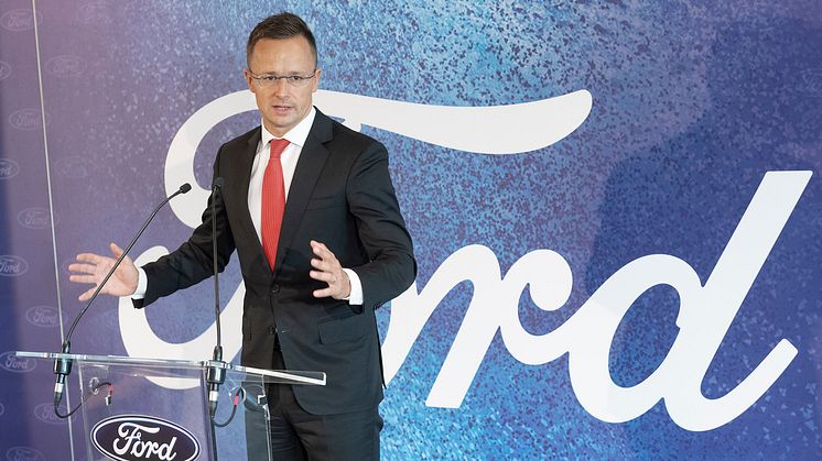 A Ford Üzleti szolgáltató Központjának ünnepélyes megnyitója