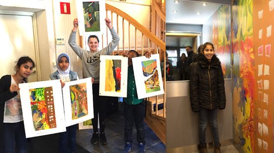 Pop-up galleri och kultur på Rosengårds centrum med Drömmarnas hus den 11-12 april