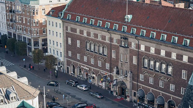 Stortorget i Helsingborg är en av de platser som nu förses med fler laddplatser för elbilar. Foto: Helsingborgs stad.