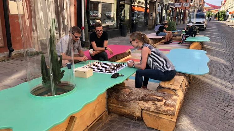 Minipark och arkadhall ska göra Storgatan mer attraktiv  