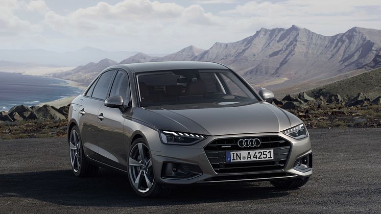 Ny Audi A4 med designsprog fra luksusklassen