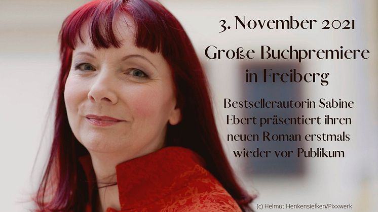 Große Buchpremiere in Freiberg: Bestsellerautorin Sabine Ebert präsentiert ihren neuen Roman "Die zerbrochene Feder" in der Nikolaikirche