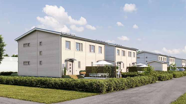 3D-illustration - Brf Åsumtorp 1