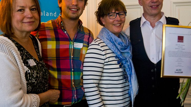 Årets Turistentreprenör i södra Småland är Karl-Åke Karlsson på Smålandet Älgsafari