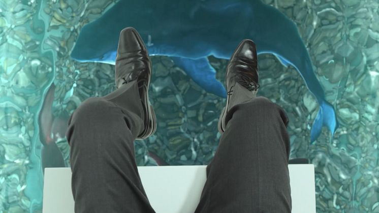 3D shark image with CFO in danger 