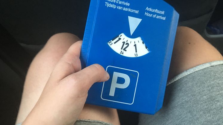Västerås stad inför krav på parkeringsskiva