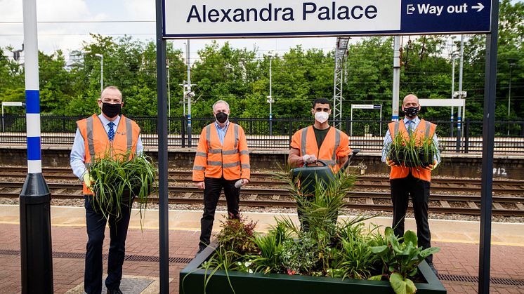 Great Northern and charity Groundwork team up at Alexandra Palace