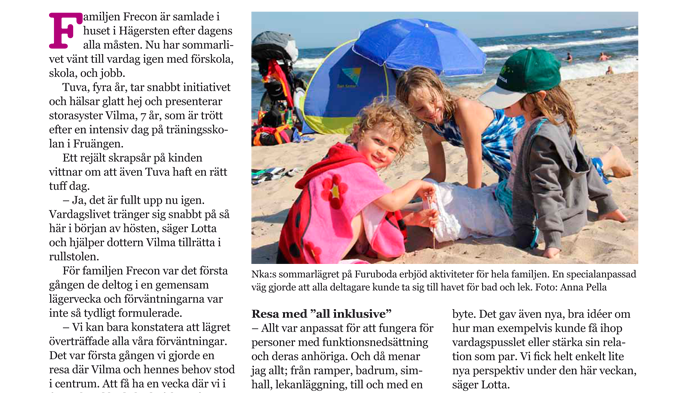 Nyhetsbrev nr 3, 2014 - Flerfunktionsnedsättning