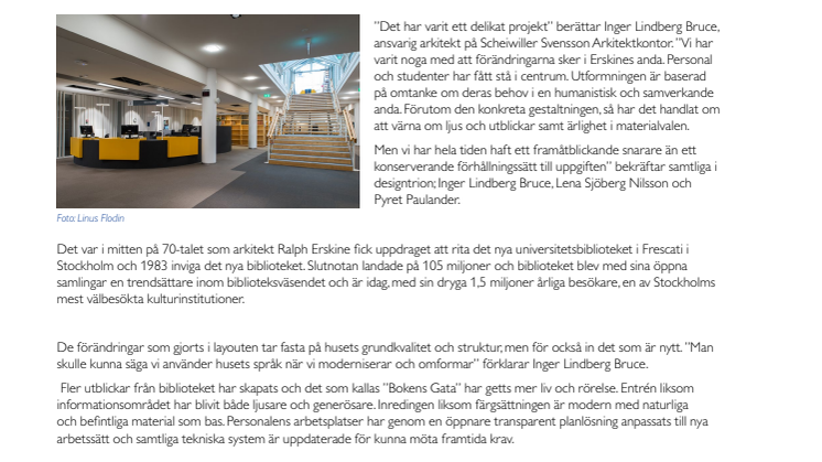 Scheiwiller Svensson Arkitektkontor skapar nytt liv i modern klassiker