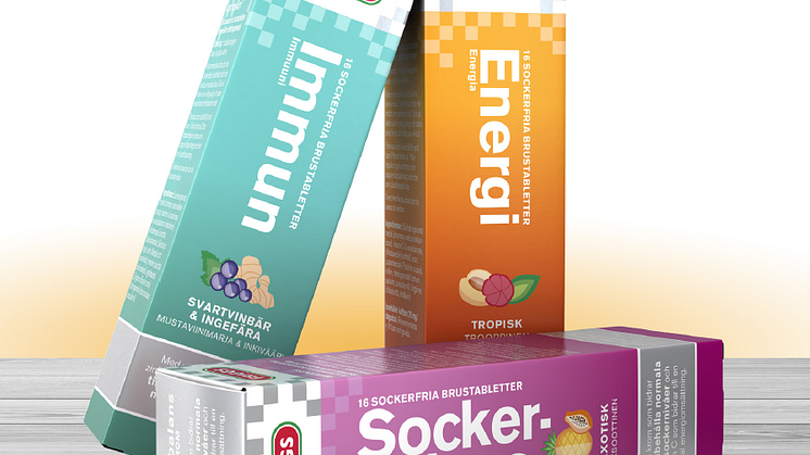 Välj Immun, Sockerbalans eller Energi: Friggs släpper tre nya vitaminbrus med funktion