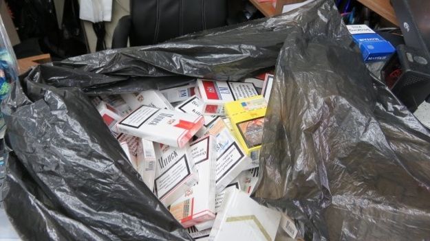Op Scary - Cigarettes seized by HMRC 1