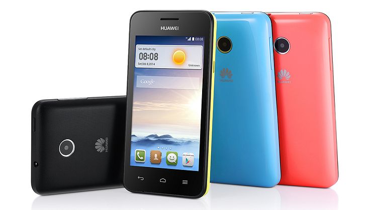 Huawei Y330 Front and back