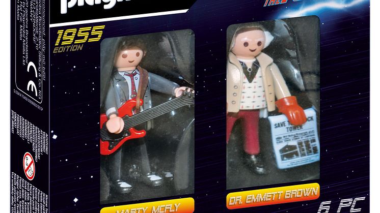 Back to the Future Marty McFly und Dr. Emmet Brown (70459) von PLAYMOBIL