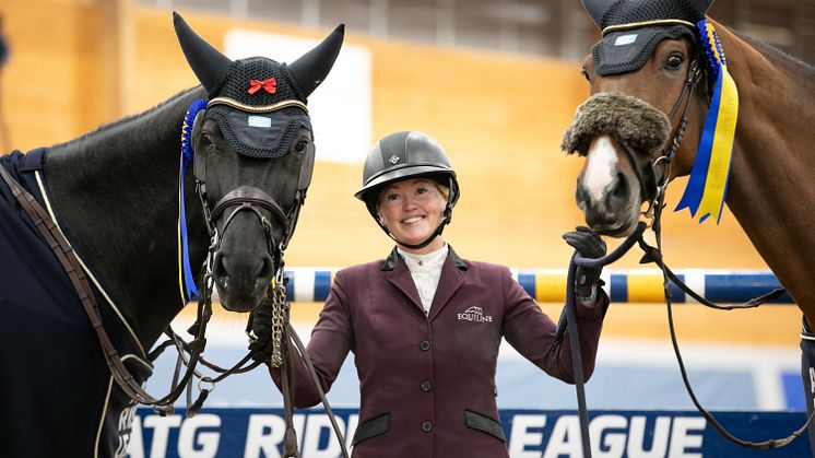 Kan Emma Emanuelsson ta en ny dubbelseger i ATG Riders League-finalen? Foto: Mia Nilsson