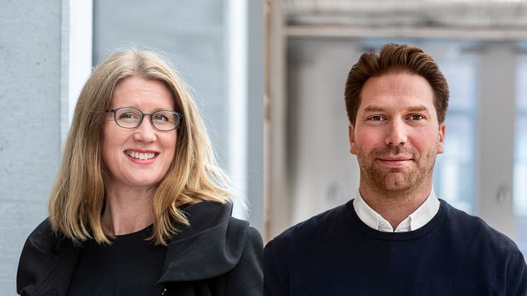 Linda Santesson, regionchef Stockholm, kommer i samarbete med ekonomichef Kristian Lindahl att leda företaget tills en ny vd är på plats. Foto: Micke Lundström & Malin Nerby