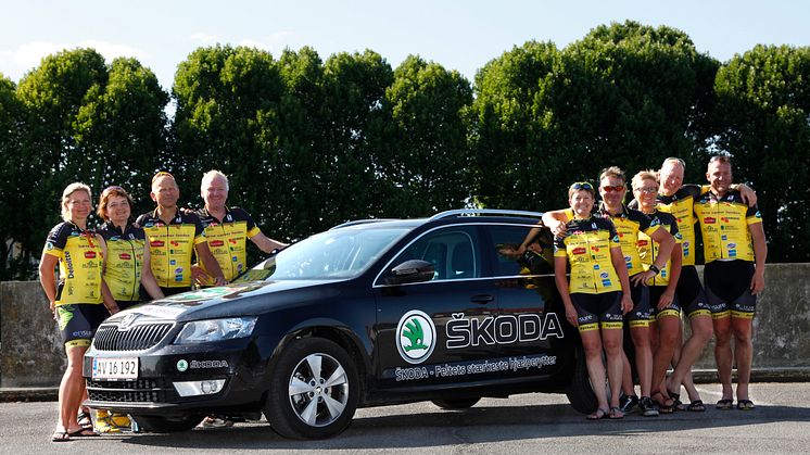 SKODA støtter Team Rynkeby