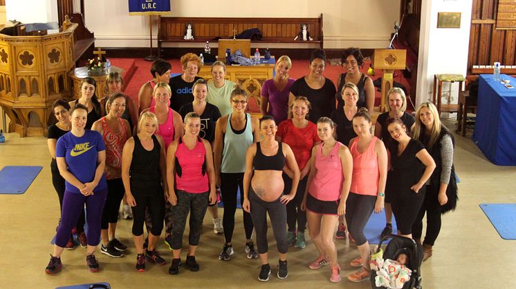 Local fitness instructor won’t let her bump be a barrier