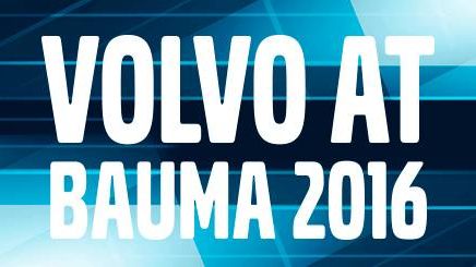Bauma 2016 med Volvo Construction Equipment