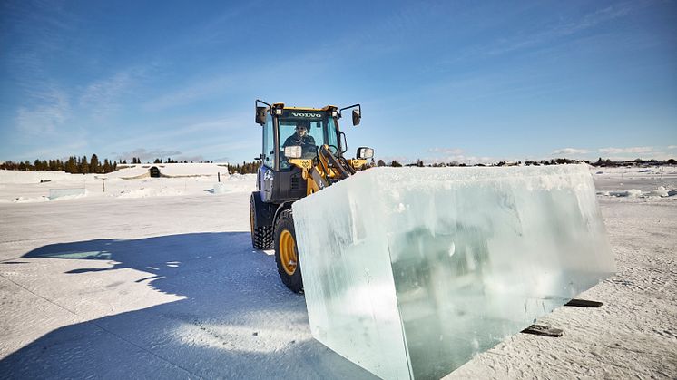 Volvo L20 Electric skördar is