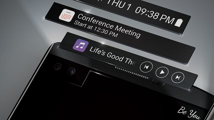 20. JANUAR KOMMER LGS SMARTTELEFON V10  TIL NORGE