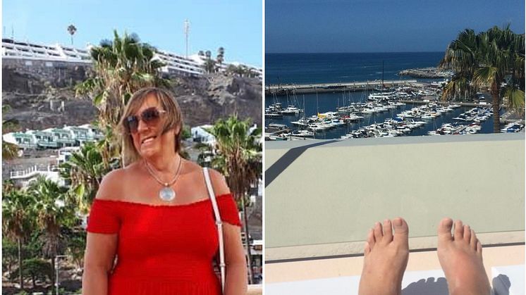 Marina Starkey:  Views from her beloved Puerto Calma (Holiday Club) timeshare