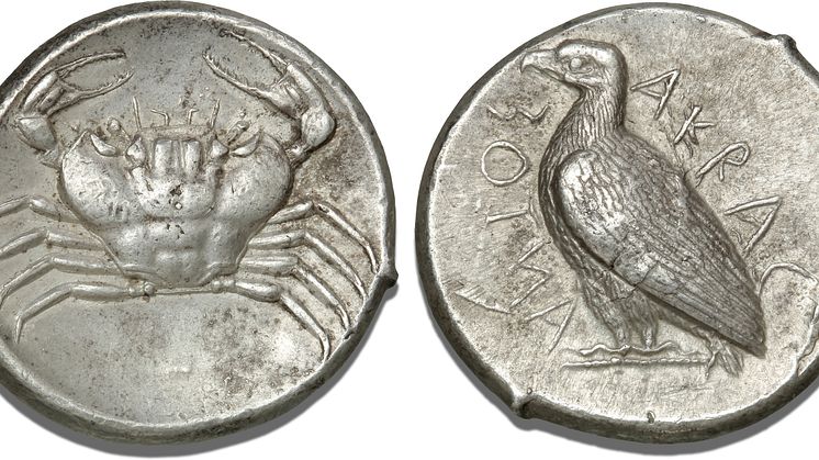 Sicily, Akragas, Tetradrachm circa 460 BC