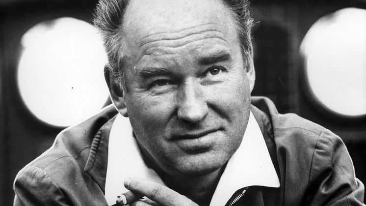 Karl-Birger Blomdahl (1916–68) var tonsättare, professor i komposition och chef för Sveriges Radios musikavdelning. Han inflytande över svenskt musikliv var enormt. 