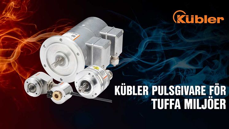 Kübler pulsgivare för tuffa miljöer