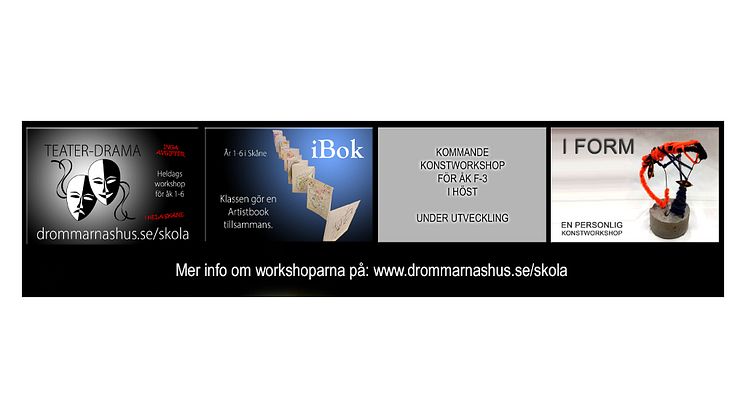 Boka in (gratis) workshop till klassen