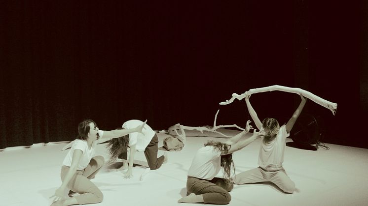 Danskompaniet Gala Dance Bergslagen framförde föreställningen Angry Stories på Sjöängen i Askersund 2019. Foto: Lotta Persdotter