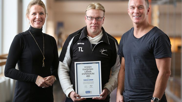 Woody Ungdomsledarstipendiat 2013, Thomas Lundin Skövde KIK
