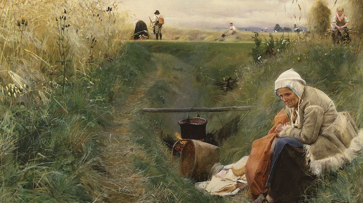 Anders Zorn, Vårt dagliga bröd, 1886-1909. Foto: Cecilia Heisser/Nationalmuseum. 