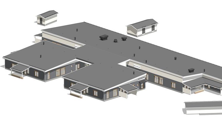 Översiktsbild på Norrgårdens förskola