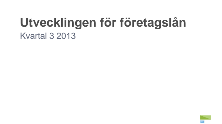 Bilder: Presentation företagslån