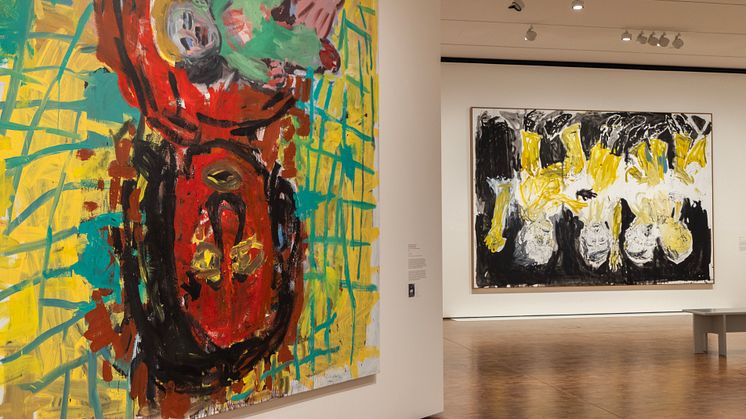 Georg Baselitz Med begge bena først/Feet First