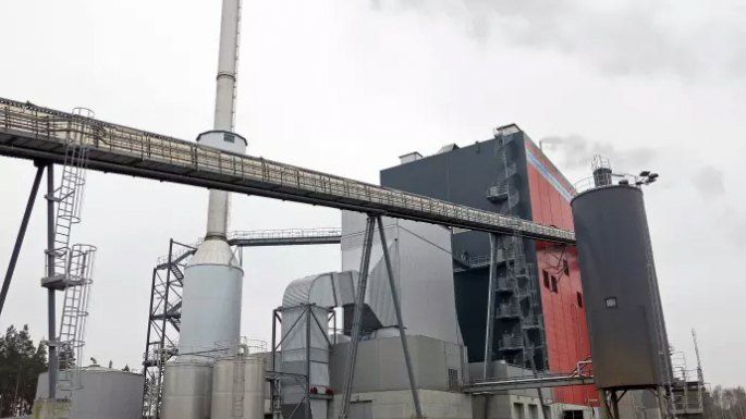 Biokraftvärmeverket Moskogen, Kalmar Energi. Foto: Anders Haaker