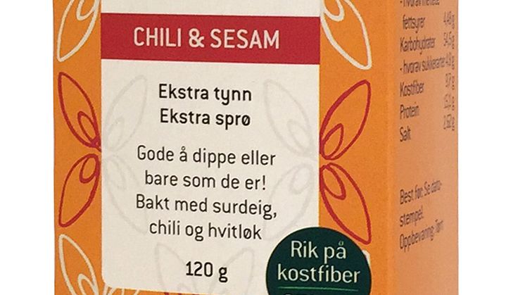 Helios kneks Chili & sesam 120 g