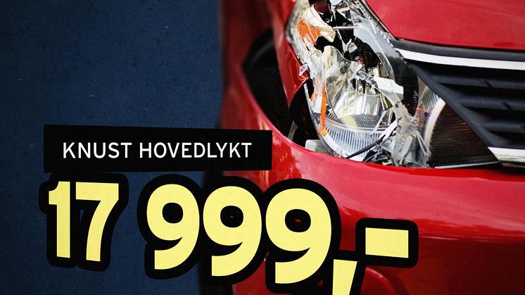 Gode tilbud + ekstreme priser på reparasjoner  = dårlig handleopplevelse