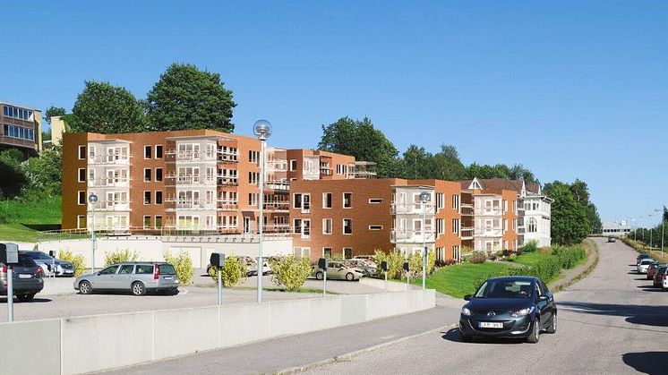 Enormt intresse inför säljstarten av brf Solgläntan i Sundsvall