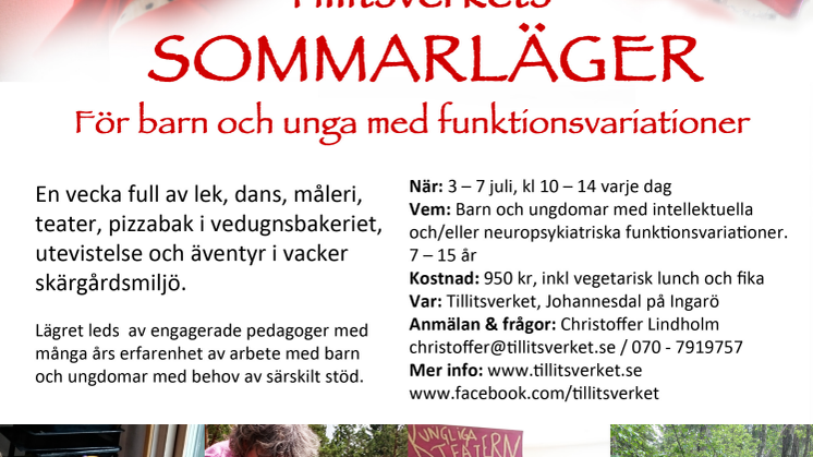 Tillitsverkets sommarläger
