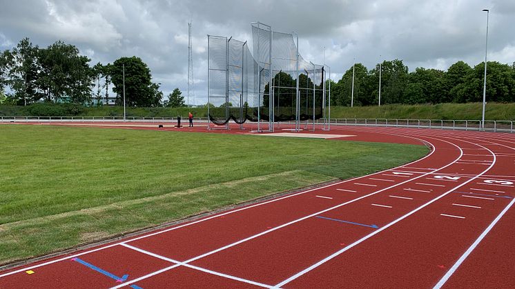 Stora möjligheter för friidrotten – ny arena invigd