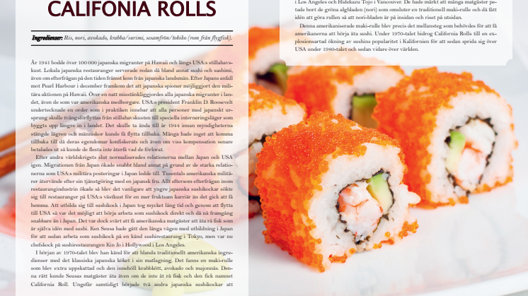 Uppslag California rolls